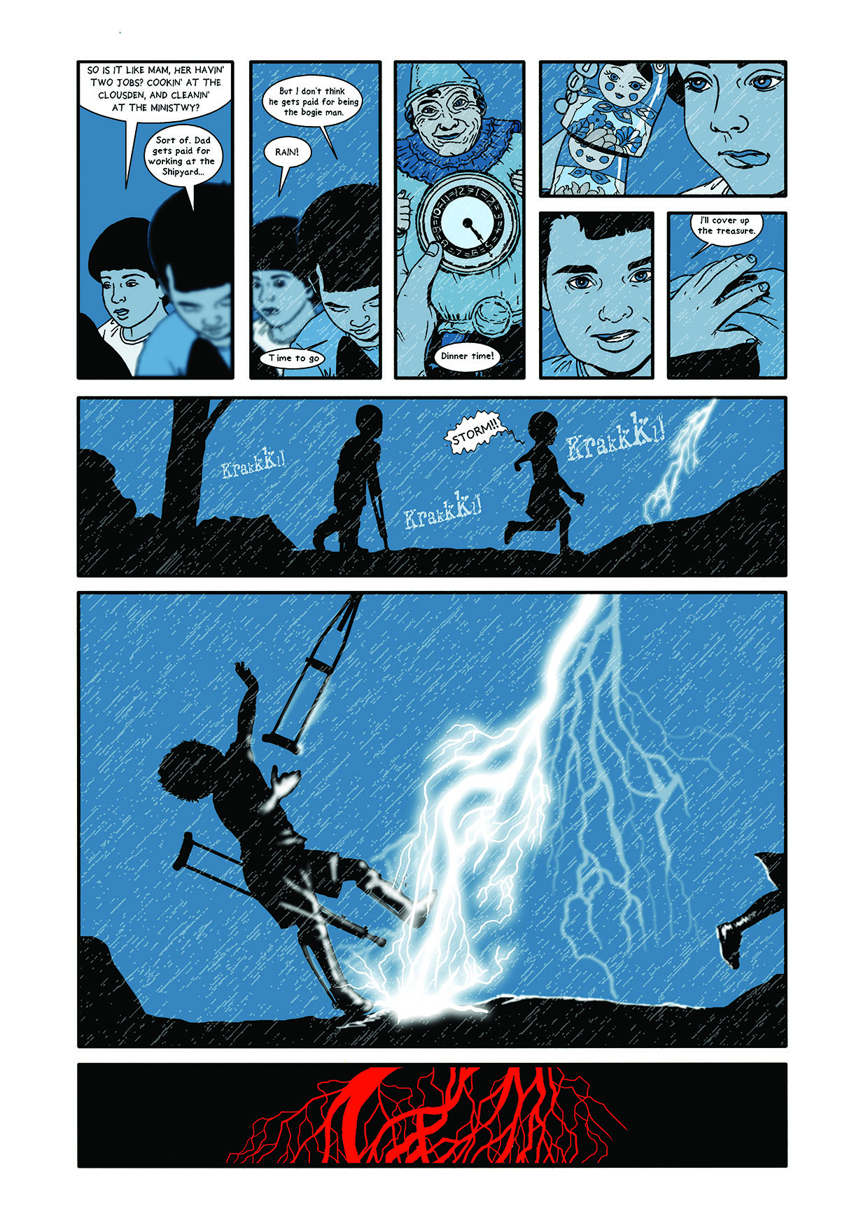 Comics Tag! Artworks Al Davison's Comic Art Studio