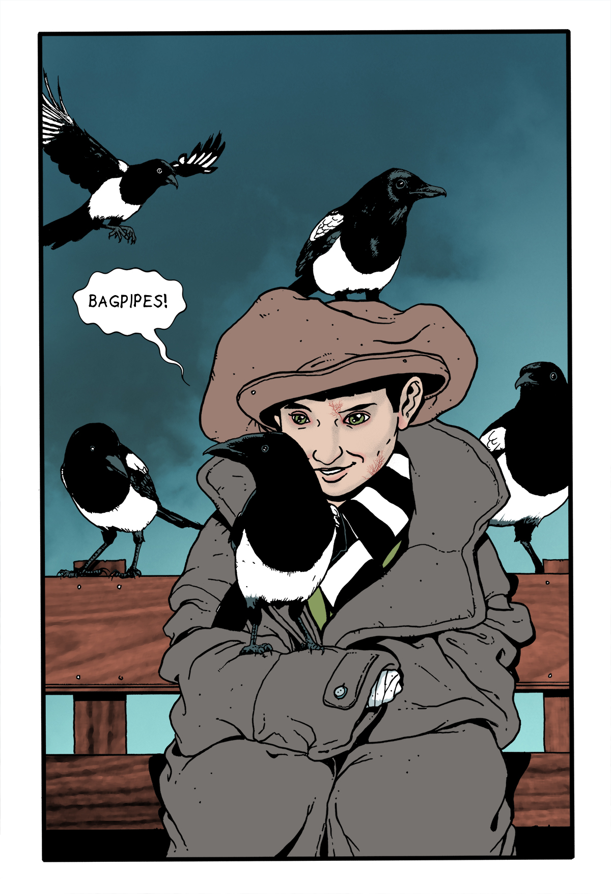 Comics Tag! Artworks Al Davison's Comic Art Studio