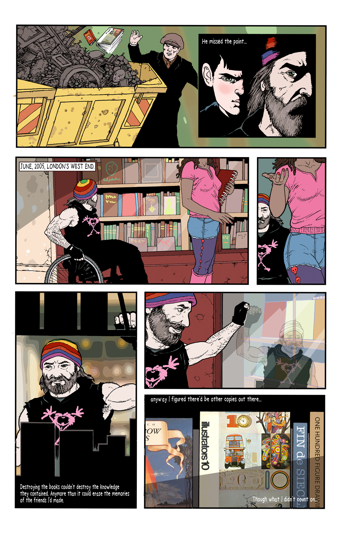 Comics Tag! Artworks Al Davison's Comic Art Studio