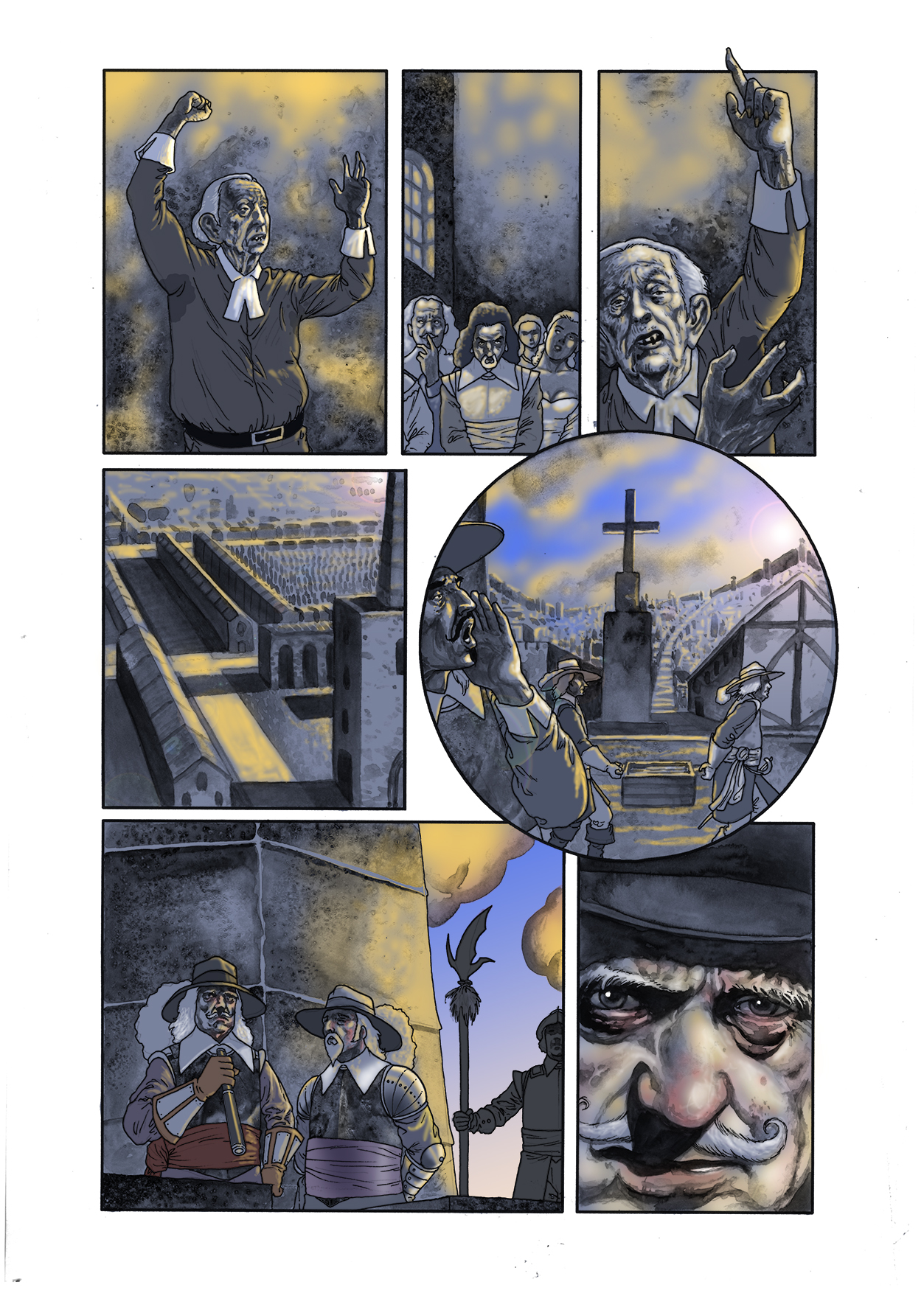 Comics Tag! Artworks Al Davison's Comic Art Studio