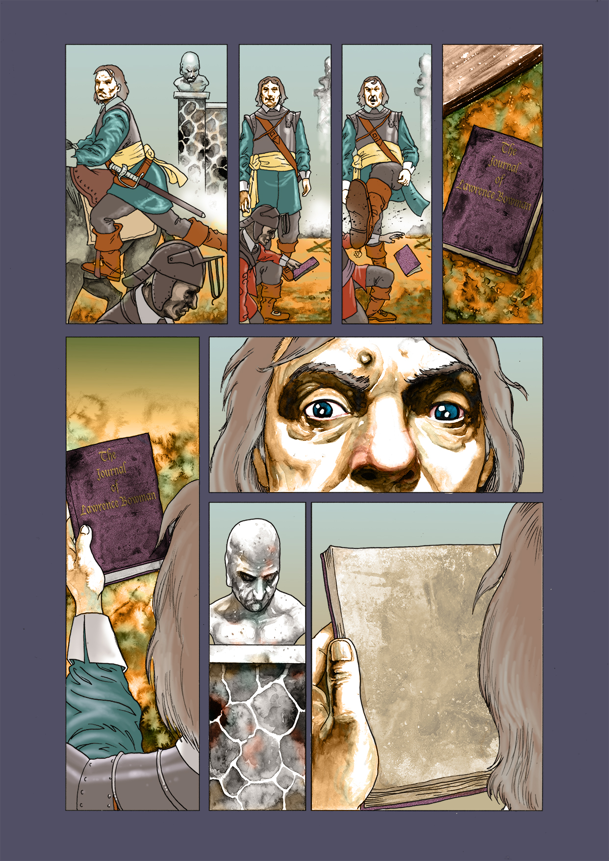 Comics Tag! Artworks Al Davison's Comic Art Studio